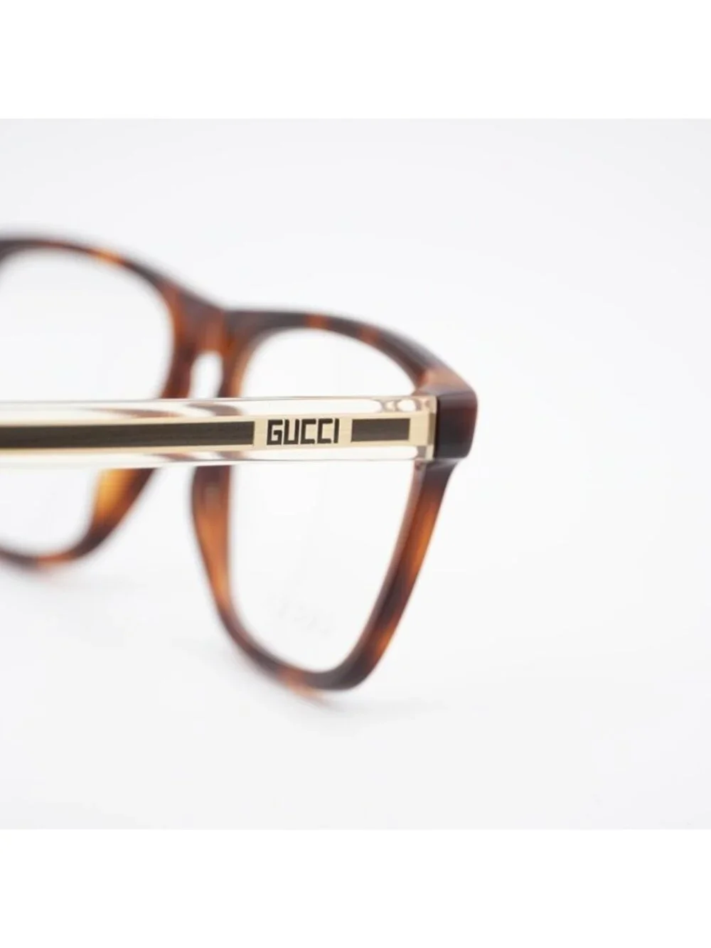 Gucci GG0561O 002 Eyeglasses Havana 54mm Rectangle Frame